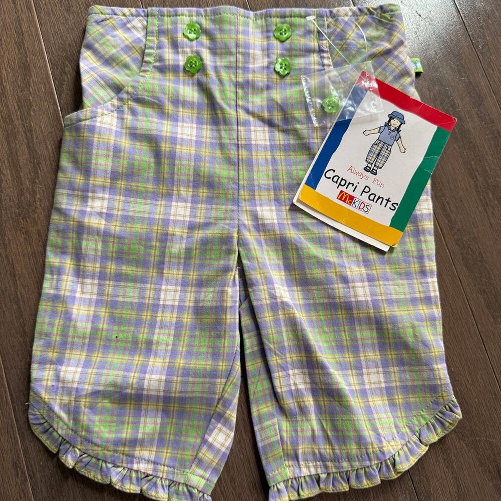 Vintage McKids Capri Pants NWT!